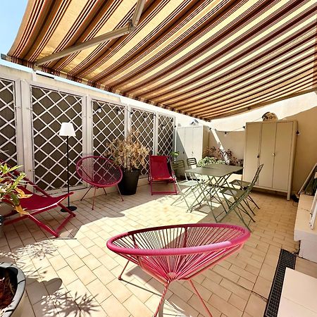 Elegant Appartement 2Pieces Piscinevue Mer Parking Vallauris Buitenkant foto