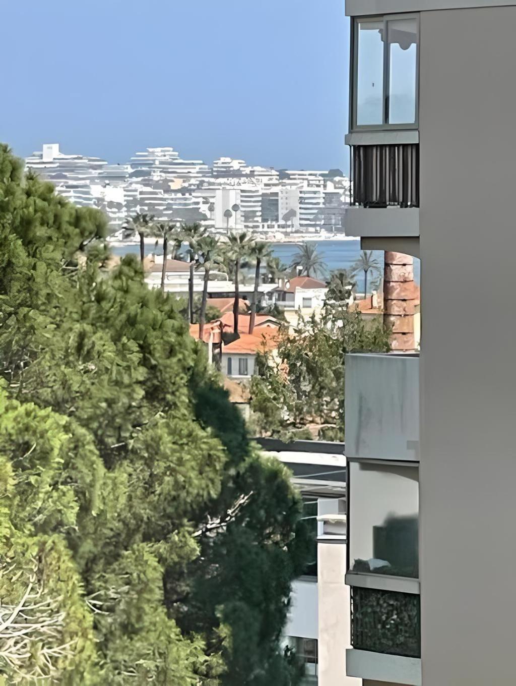 Elegant Appartement 2Pieces Piscinevue Mer Parking Vallauris Buitenkant foto