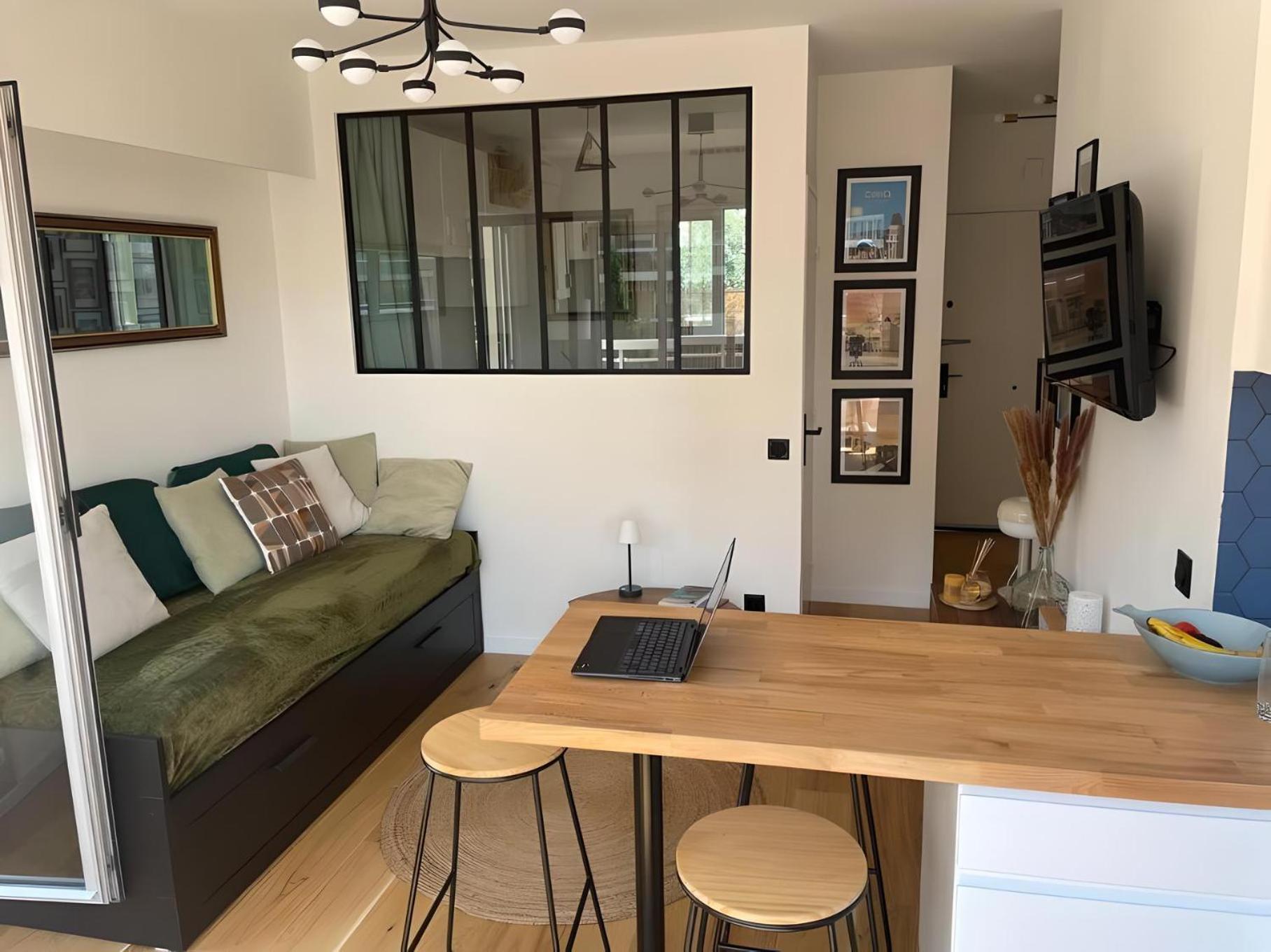 Elegant Appartement 2Pieces Piscinevue Mer Parking Vallauris Buitenkant foto